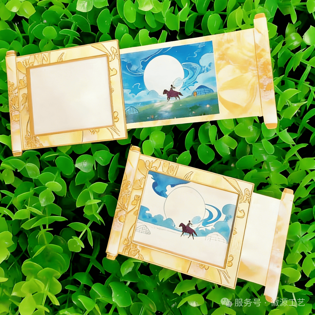 谁能拒绝一拉就会变色的冰箱贴？把文创工艺玩到极致啦