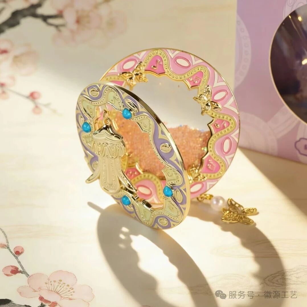 高颜值翻盖流沙冰箱贴，解锁文创新玩法